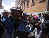 Dolor en Bolivia por las muertes. / EFE