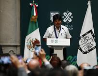 Evo Morales en México. / EFE
