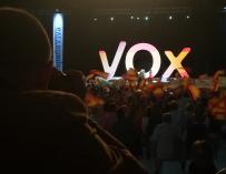 Acto de Vox en Vistalegre (Madrid)