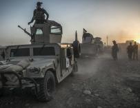 Las fuerzas kurdas anuncian el fin del 'califato' territorial del Estado Islámico en Siria (EFE)