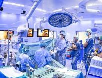 Operación renal en el Hospital Clínic