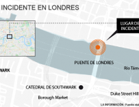 Localizador ataque terrorista Londres