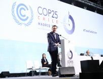 Sánchez 'agasaja' a Galán, Botín, Torres y otros VIP del Ibex en la Cumbre del Clima
