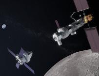 La idea de la 'Lunar Gateway' es servir de parada de autobús para las misiones. /NASA