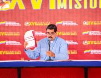 Nicolás Maduro en un acto de promoción educativa. /Prensa Miraflores