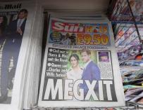 Meghan y Enrique en la prensa británica
