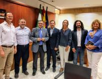 El Clúster '#Destinojerez' aborda con el viceconsejero de Turismo propuestas de futuro para Jerez
