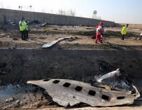 Accidente avión Teherán
