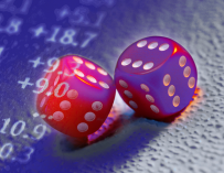 Fotografía de las probabilidades de ganar juegos de lotería como el Euromillones.