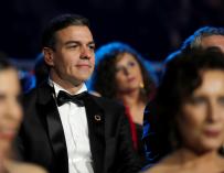 Pedro Sánchez, en la gala de los Goya 2020