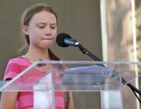 September 20, 2019, New York, New York, United States: Thousands took part in a global climate strike and march in New York City. They joined 16 year old Swedish activist Greta Thunberg who delivered a powerful speech before an estimated 250,000 marchers