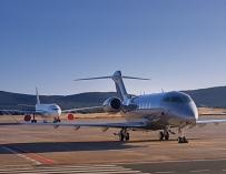 El aeropuerto de Ciudad Real resucita con los jets privados de cazadores y empresarios