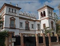 La vivienda que fue de Roca en la Avenida de la Palmera, Sevilla.