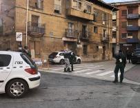 Guardia Civil en Haro (La Rioja) por el coronavirus