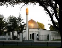 Fachada de la mezquita Masjid Al Noor en Deans Avenue, escenario de un tiroteo
