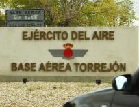 El coronavirus, en Defensa: dos militares de la base aérea de Torrejón dan positivo
