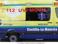UVI movil, ambulancia, transporte sanitario, SESCAM