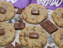 Fotografía de las galletas de chocolate Milka que arrasan en Instagram.