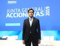Pallete Telefónica Junta General