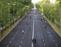 Calles peatonales en Madrid - plan de desescalada