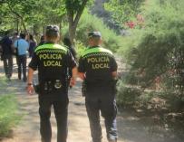 La Policía Municipal de Girona moviliza a 57 agentes y a 44 voluntarios para la 'Via Catalana'