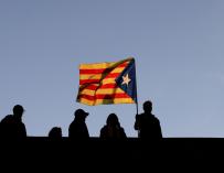 Manifestación en Cataluña en favor de los Jordis
