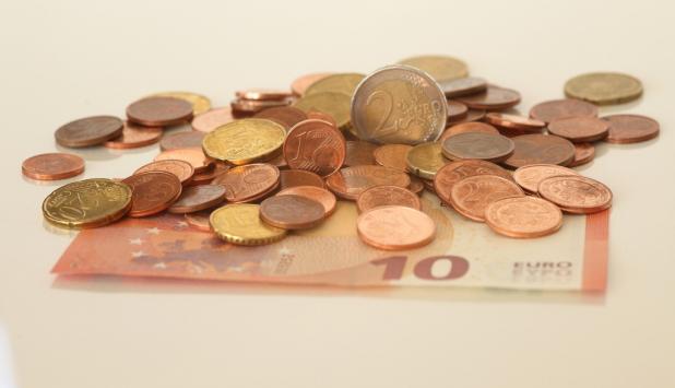 Fotografía de dinero en euros.