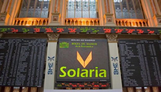 Solaria ha llegado a hundirse un 10%