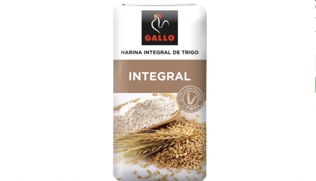 Gallo: harina integral de grano entero de trigo