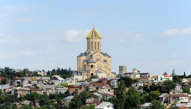 Fotografía de Tbilisi, capital de Georgía.