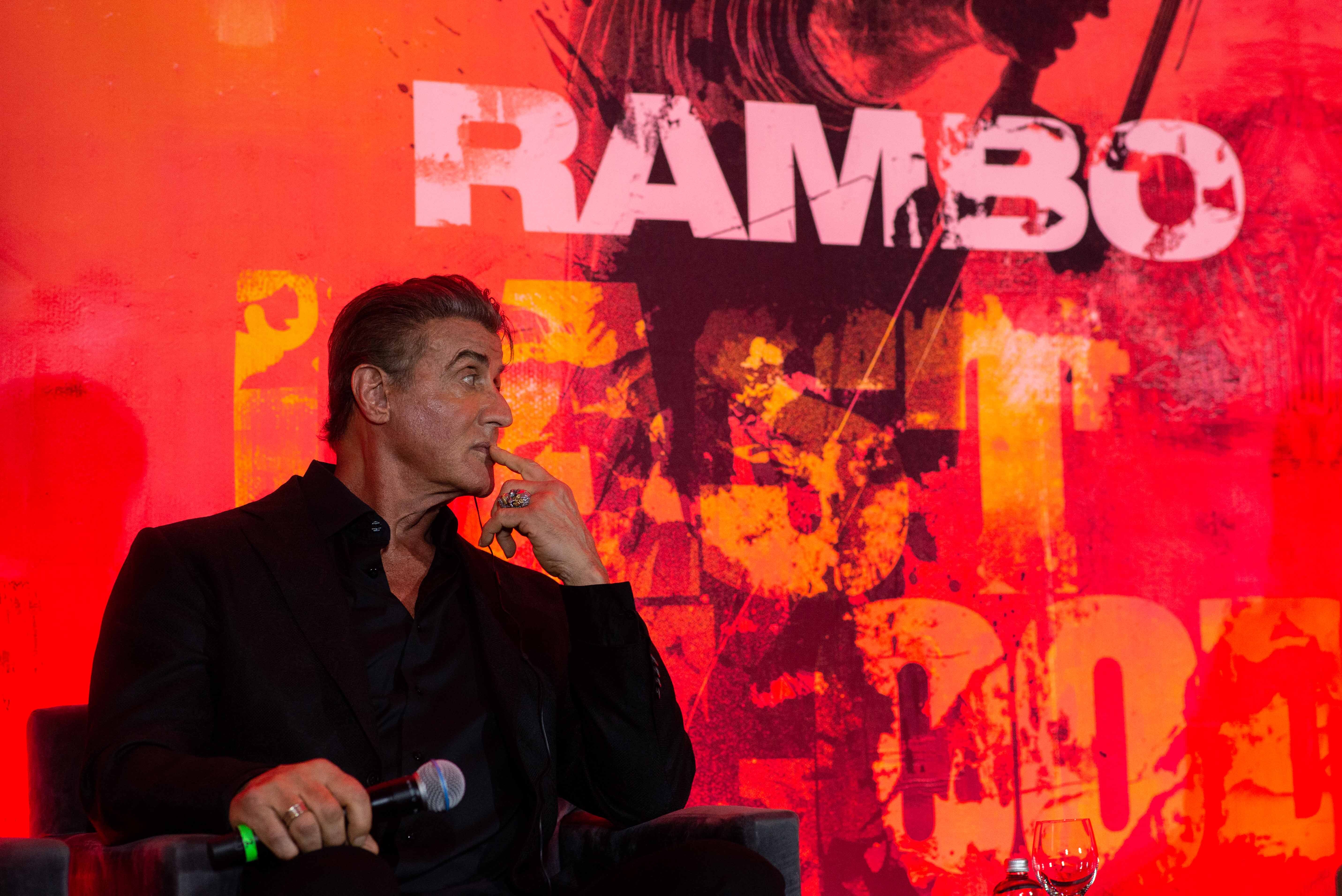 12 de septiembre de 2019, México, Ciudad de México: El actor estadounidense Sylvester Stallone se muestra durante la presentación de su película ''Rambo: The Last Blood''.  Foto: El Universal/El Universal via ZUMA Wire/dpa El Universal/El Universal via ZU / DPA (FOTO DE ARCHIVO) 9/12/2019 SOLO PARA USO EN ESPAÑA