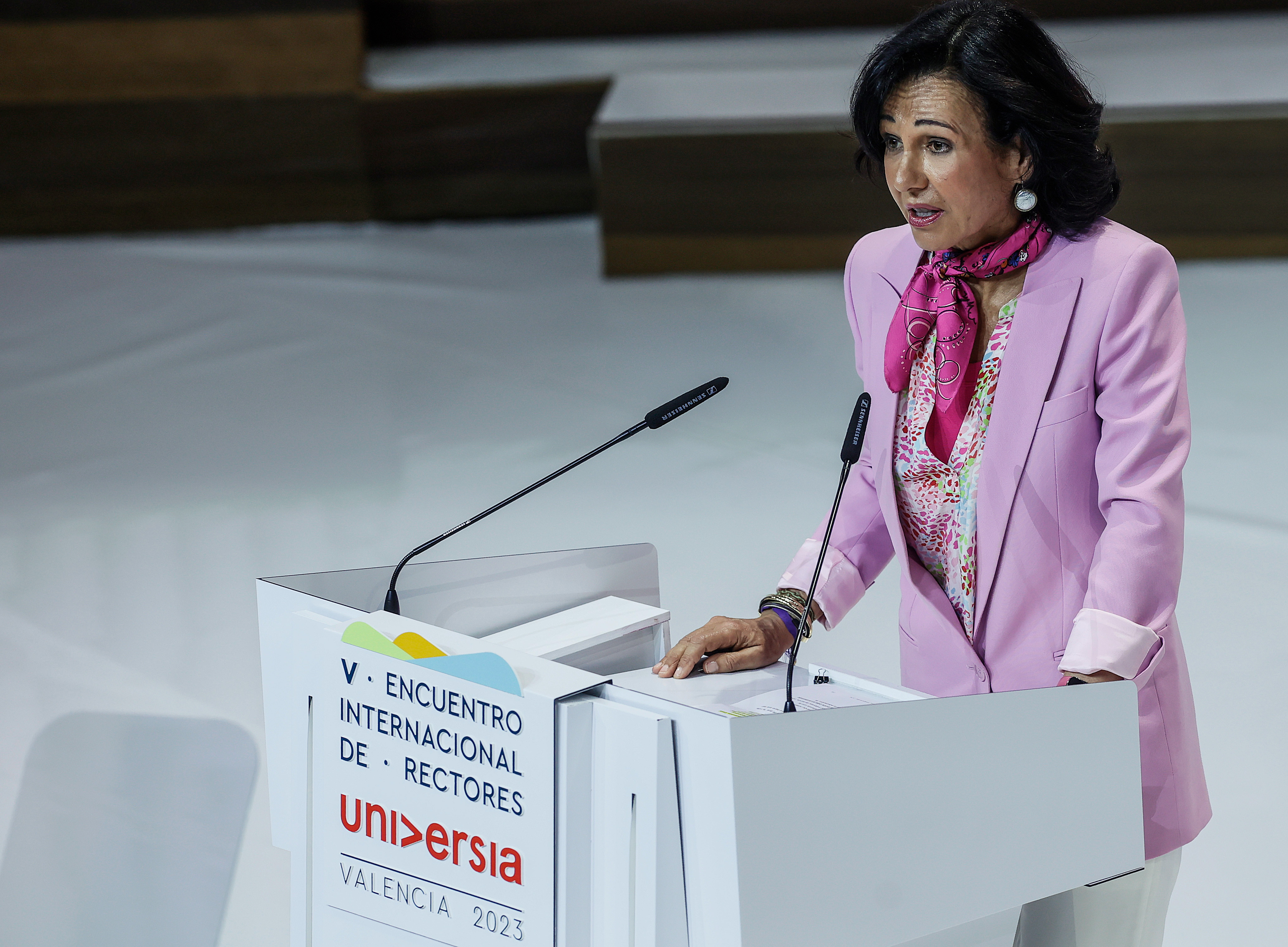President of Santander Bank, Ana Botín